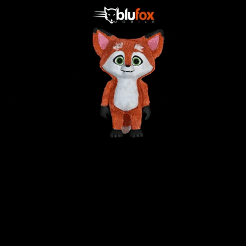 Fox Hello GIF by Blufox Mobile
