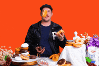 Donuts Juggling GIF by Portugal. The Man