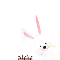 Froheostern Sticker by Klötzchenmann