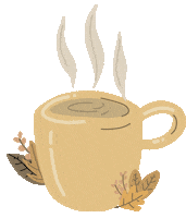 JuliaKapfenberger hot coffee drink fall Sticker