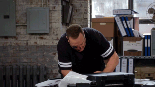 kevin can wait face GIF by CBS