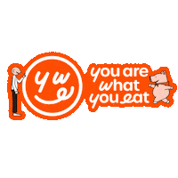 Vegan Smile Sticker by YOU ARE WHAT YOU EAT