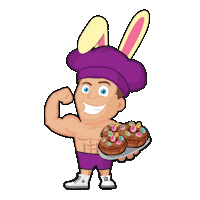 Easter Peanuts Sticker by Macro Mike