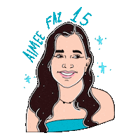 15 Anos Aimee Sticker by Espelho