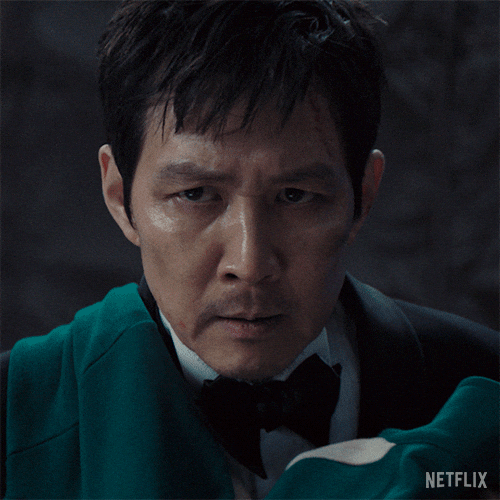 Scared Lee Jung-Jae GIF by NETFLIX