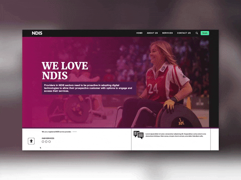 NOVORIUM giphygifmaker website web design accessibility GIF