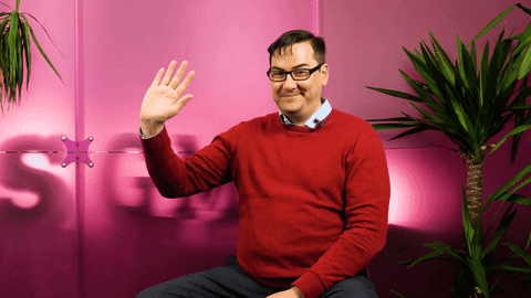 Happy Wave GIF by Sleeping Giant Media