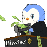 Crypto Invest Sticker by Pudgy Penguins