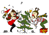 Merry Christmas Sticker by mooieboules