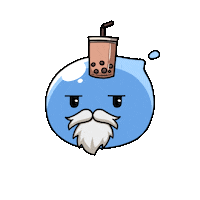Tired Milk Tea Sticker by Squishiverse