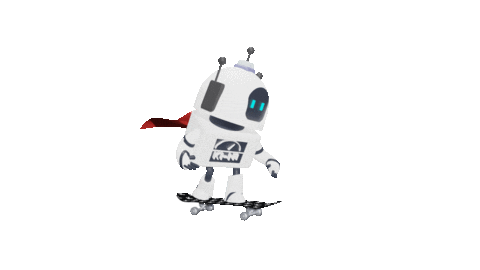 Kenyons giphyupload logo design running Sticker