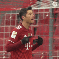 Robert Lewandowski No GIF by FC Bayern Munich