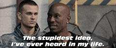 Fast And Furious Stupid Idea GIF by The Fast Saga