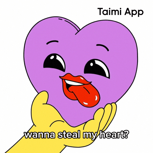 Steal My Heart Love GIF by Taimi