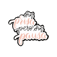 Spanish Calligraphy Sticker