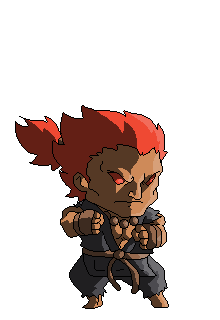 igniz streetfighter akuma gouki igniz Sticker