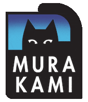 Haruki Murakami Cat Sticker by Alfred A. Knopf