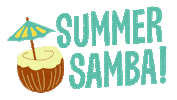 Bossa Nova Summer Sticker by Verve Label Group