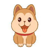 Dog Love Sticker by Ai and Aiko