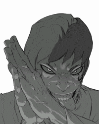 Dr Stone Evil Face GIF