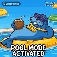 Summer Swimming GIF by VeeFriends