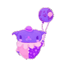 Sad Clown Party Sticker