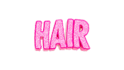 Pink Glitter Sticker by HAIR