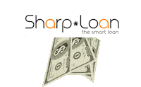 SharpLoan money home house realestate Sticker