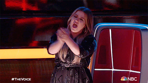 Kelly Clarkson Dancing GIF by The Voice
