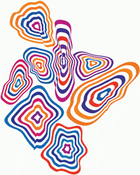 Relaxing Op Art GIF by Joe Winograd