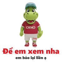 Dino Love Sticker by Bagi Việt Nam