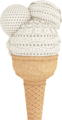 Marion_Latex gelato latex marion cono Sticker