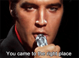 elvis presley GIF by Maudit