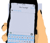 drunk text Sticker by Kiddo