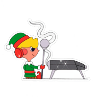 Christmas Sparkle Sticker by Ooni