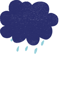 rain season Sticker by One Third Stories