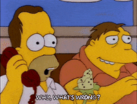 Talking Season 3 GIF by The Simpsons