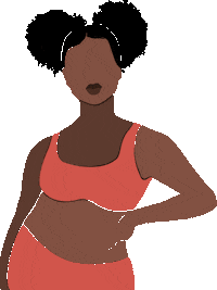 Curly Hair Smirking Sticker by SARI CURLS