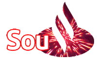 Logo Festa Sticker by Santander Brasil