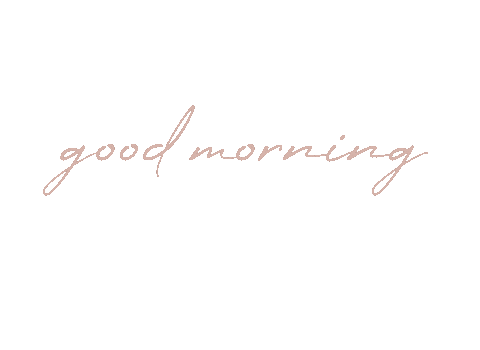 Good Morning Sticker