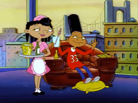 Good Life Maid GIF by Hey Arnold