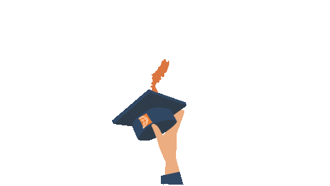 Illustration Celebrating Sticker by BUas