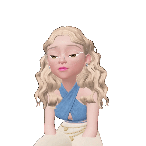 Cute Girl Sticker