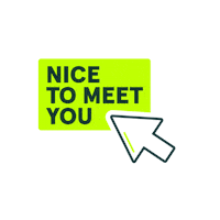 StudioTheY green mouse meeting lime Sticker