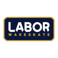 Angry Duck Sticker by LABOR Wakeskate