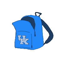 Backpack Wildcat Sticker by UK College of Arts and Sciences
