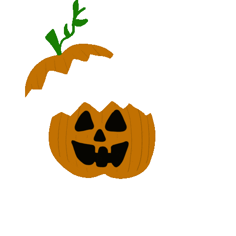 Golddustmoth halloween jackolantern pumpkin pumpkinspice holiday Sticker