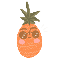 Happy Pina Colada Sticker