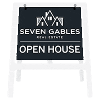 Real Estate Open House Sign Sticker by Seven Gables Real Estate