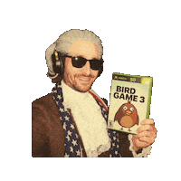 Video Game Bird Meme Sticker